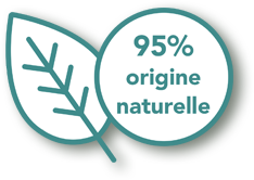 95% origine naturelle
